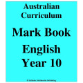 Australian Curriculum English Year 10 - Mark Book